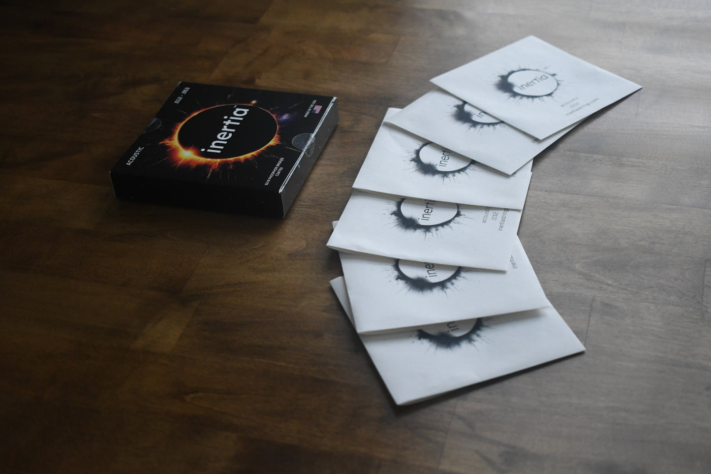 Inertia Acoustic Guitar Strings .012-.053 92/8 Phosphor Bronze Coated - Light